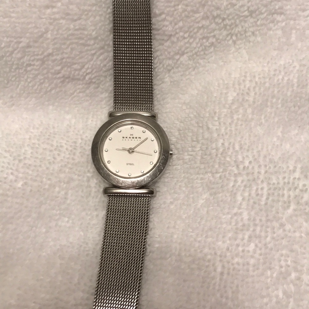 Skagen Denmark stainless steel watch